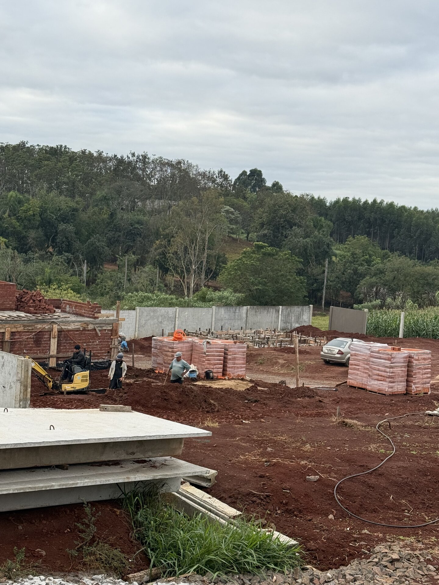 Avanço da obra – registro 2